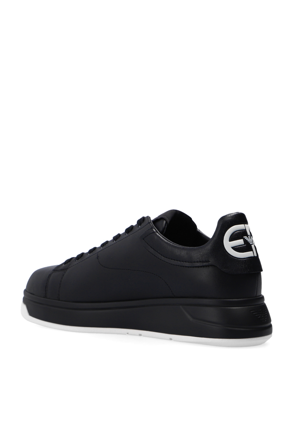 EMPORIO ARMANI レディーススニーカー ブラック EMPORIO ARMANI - EA7 レディーススニーカー/X8X024 XCC06の通販